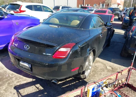 2007 Lexus Sc 430 from USA, damaged, VIN JTHFN45Y679015494
